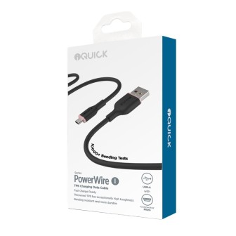 Premium PowerWire 1 Series TPE Charging Data Cable USB to Micro USB 2m