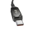 Premium Unbreakable Series Fast Charging Data Cable Type-C to Lightning - Black