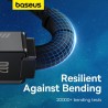 Premium Unbreakable Series Fast Charging Data Cable Type-C to Lightning - Black