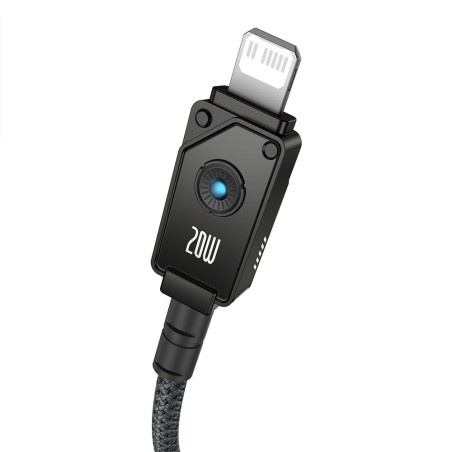 Premium Unbreakable Series Fast Charging Data Cable Type-C to Lightning - White