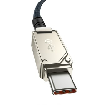 Premium Unbreakable Series Fast Charging Data Cable Type-C to Type-C - Black