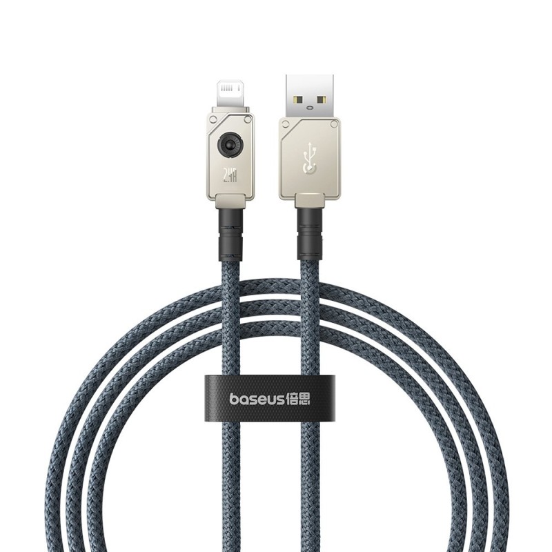 Premium Unbreakable Series Fast Charging Data Cable USB to Lightning - White