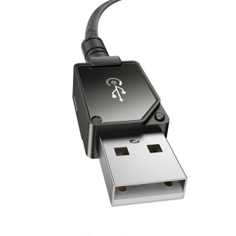 Premium Unbreakable Series Fast Charging Data Cable USB to Lightning - Black