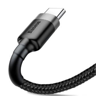 Premium Cafule USB to Type-C Cable 3A 0.5m for iPhone 15 / 16 Series - Red