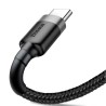 Premium Cafule USB to Type-C Cable 3A 0.5m for iPhone 15 / 16 Series - Red