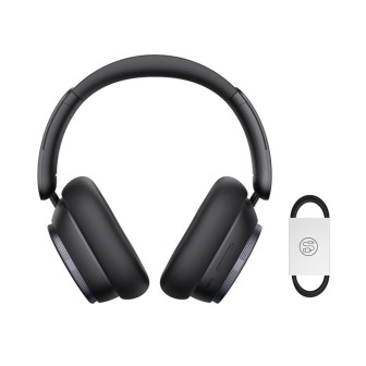 Premium Bowie H1 Pro Noise-Cancellation Wireless Headphones - Black