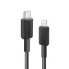 Premium 322 USB-C to Lightning Cable (3ft Braided) - Black | Australia