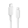 Premium 322 USB-C to Lightning Cable (3ft Braided) - Black | Australia