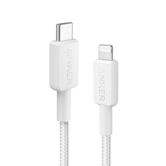 Premium 322 USB-C to Lightning Cable (3ft Braided) - Black | Australia