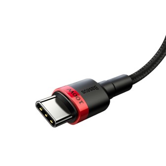 Premium Cafule PD2.0 100W Flash Charging Type-C to Type-C Cable (20V 5A) - Black