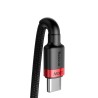 Premium Cafule PD2.0 100W Flash Charging Type-C to Type-C Cable (20V 5A) - Black