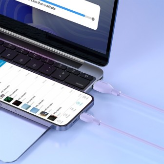 Premium Pudding Series Fast Charging Cable USB to Lightning 2.4A 1.2m