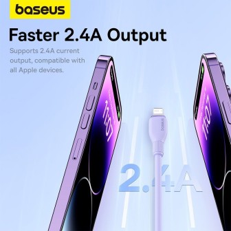Premium Pudding Series Fast Charging Cable USB to Lightning 2.4A 1.2m