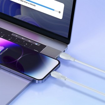 Premium Pudding Series Fast Charging Cable Type-C to Lightning 20W