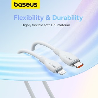 Premium Pudding Series Fast Charging Cable Type-C to Lightning 20W