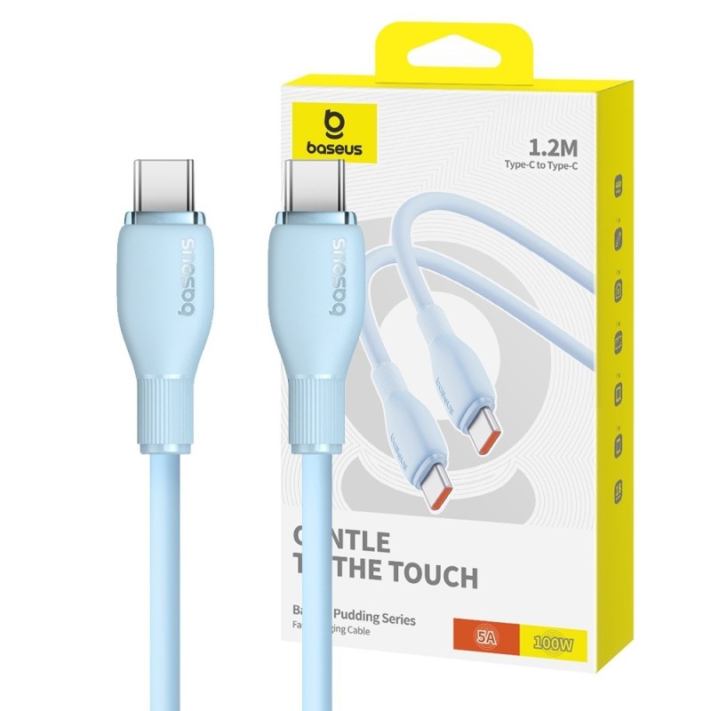 Premium Pudding Series Fast Charging Cable Type-C to Type-C 100W 1.2m