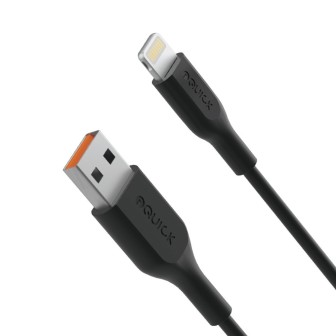Premium PVC USB-A to Lightning Fast Charging Cable 1M
