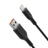 Premium PVC USB-A to Lightning Fast Charging Cable 1M