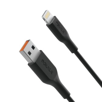 Premium PVC USB-A to Lightning Fast Charging Cable 2M