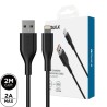 Premium PVC USB-A to Lightning Fast Charging Cable 2M