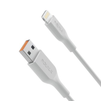 Premium PVC USB-A to Lightning Fast Charging Cable 2M