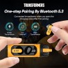Transformers TF-T11 TWS Low Latency Sport Earphones - Blue | Australia