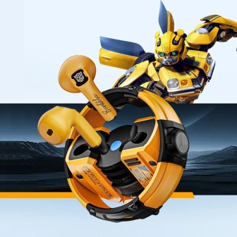 Transformers TF-T23 Wireless Earbuds - Yellow | Australia