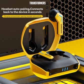Transformers TF-T06 TWS Bluetooth Earphones - Silver | Australia