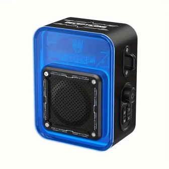 Transformers TF-Y02 Wireless Speaker - Black | Australia