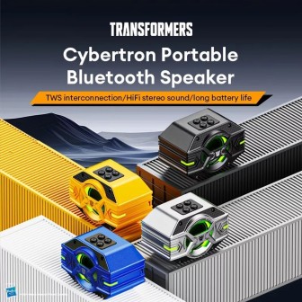 Transformers TF-Y03 Wireless Speaker - Black | Australia