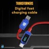 Transformers TF-A18 Type-C to Type-C 60W / 100W Fast Charge Data