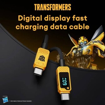 Transformers TF-A18 Type-C to Type-C 60W / 100W Fast Charge Data