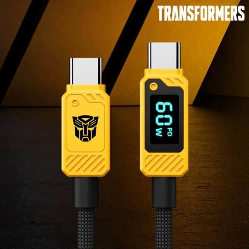 Transformers TF-A18 Type-C to Type-C 60W / 100W Fast Charge Data
