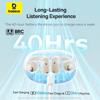 Premium Bowie MC1 Open-Ear TWS Earbuds - Black | Australia