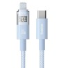 Premium Display 2 Fast Charging Data Cable USB-C to Lightning 20W 2M