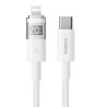 Premium Display 2 Fast Charging Data Cable USB-C to Lightning 20W 2M