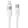 Premium Display 2 Fast Charging Data Cable USB-C to Lightning 20W 1M