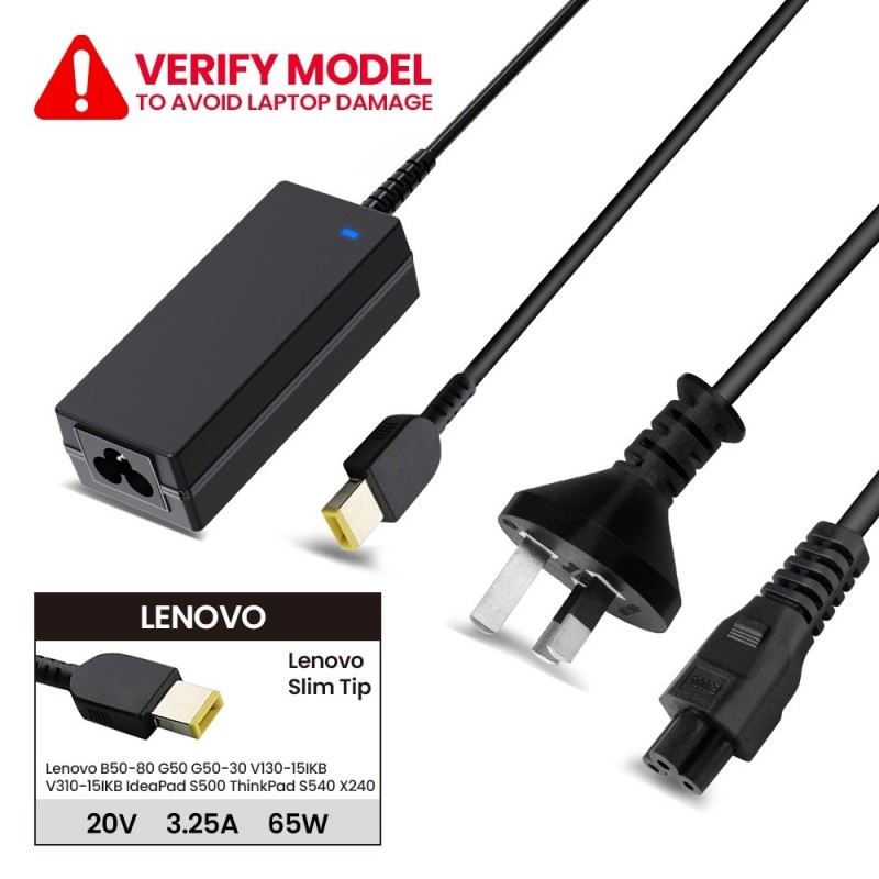 Laptop Power Adapter LO65200USB For Lenovo B50-80 G50 G50-30 V130-15IKB