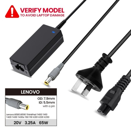 Laptop Power Adapter LO652007955 For Lenovo B580 B590 ThinkPad T400 T410 T420