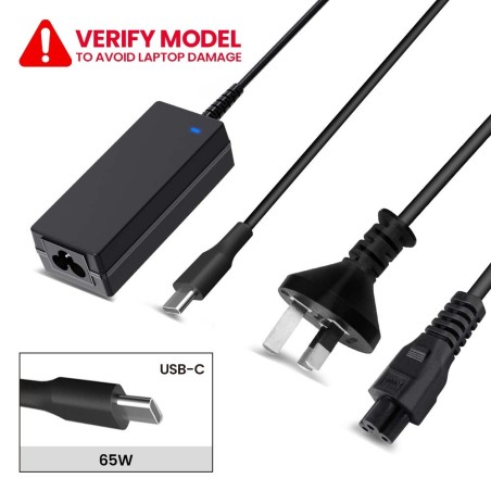 65W Type-C Universal Laptop Power Adapter AF65200CUSB | Australia