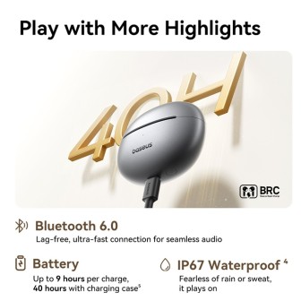 Premium Bowie MC1 Pro Open-Ear TWS Earbuds - Titanium Gray | Australia