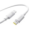 Premium Foamed Silicone Fast Charging Data Cable USB-C to USB-C 100W - Black