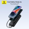 Premium Lipow Dual-Cable Power Bank with Digital Display 20000mAh