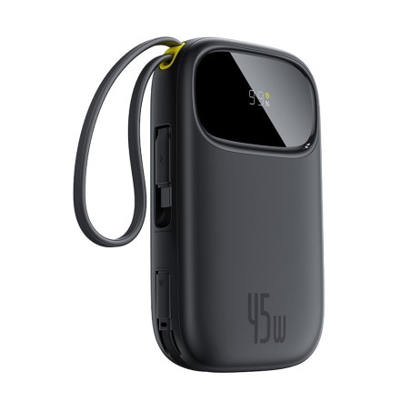 Premium EnerFill FC31 Digital Display Power Bank with 2 Built-in Cables