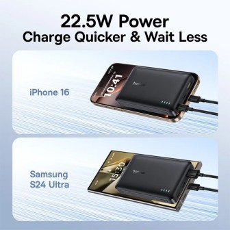 Premium EnerFill FP21 Power Bank 10000mAh 22.5W - Cosmic