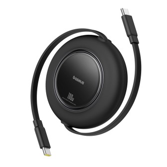 Premium Free2Pull Mini Retractable Charging Cable USB-C to USB-C 100W