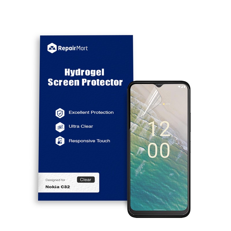 Nokia C32 Hydrogel Screen Protector