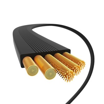Premium Free2Pull Mini Retractable Charging Cable USB-C to USB-C 100W