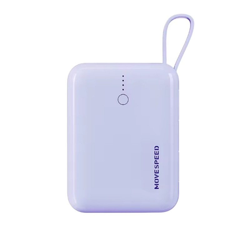 Premium YSPBQ10Plus Portable Charger Mini Cute Power Bank 10000mAh - Purple