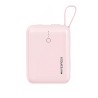 Premium YSPBQ10Plus Portable Charger Mini Cute Power Bank 10000mAh - Purple